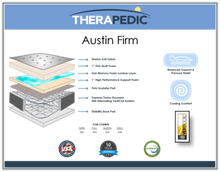 Load image into Gallery viewer, The Backsense Austin Firm Mattress By Therapedic