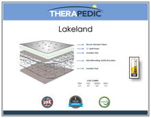 Load image into Gallery viewer, The Backsense Lakeland Basic Firm Mattress By Therapedic
